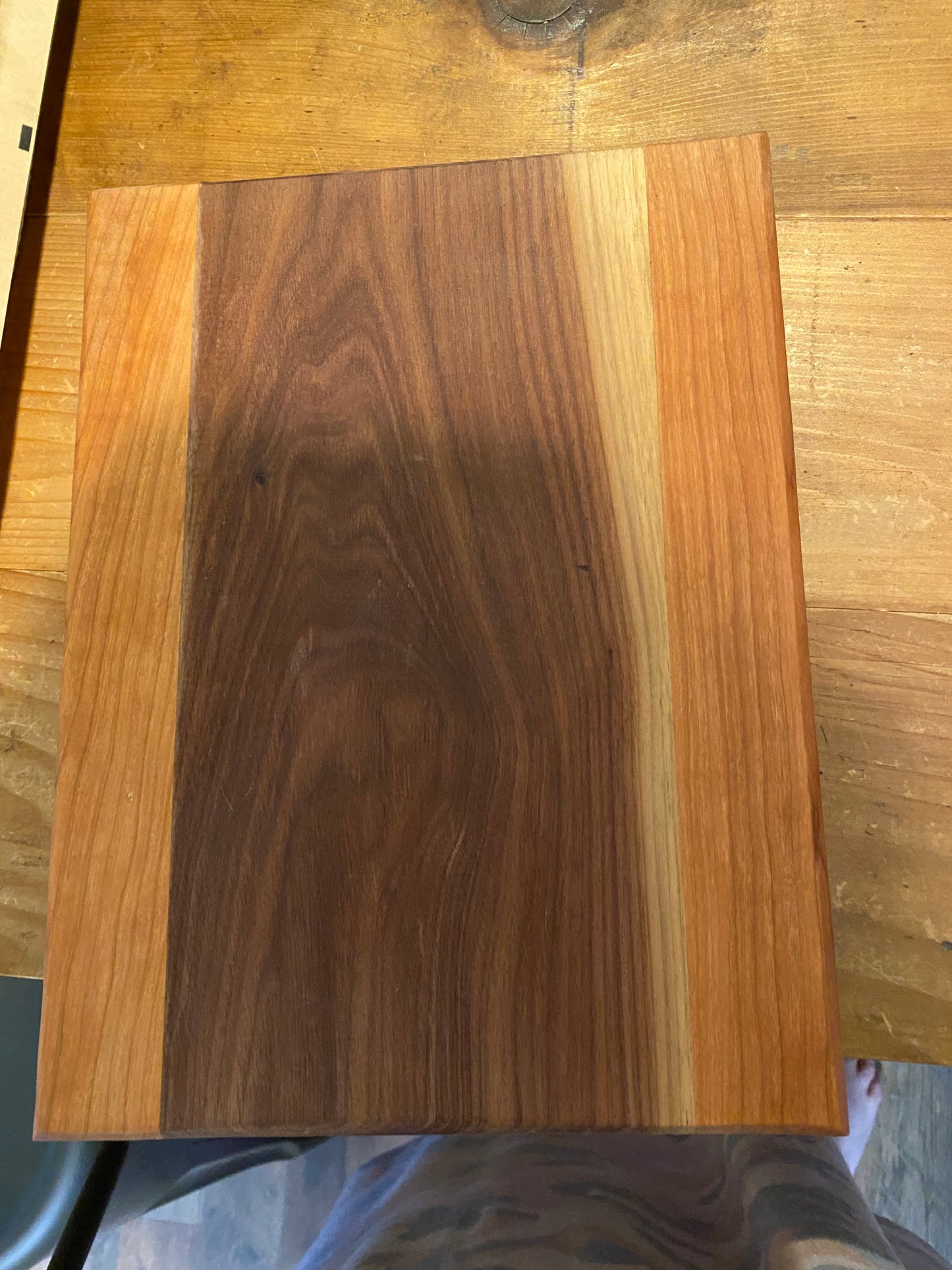 Small Walnut & Maple cutting board