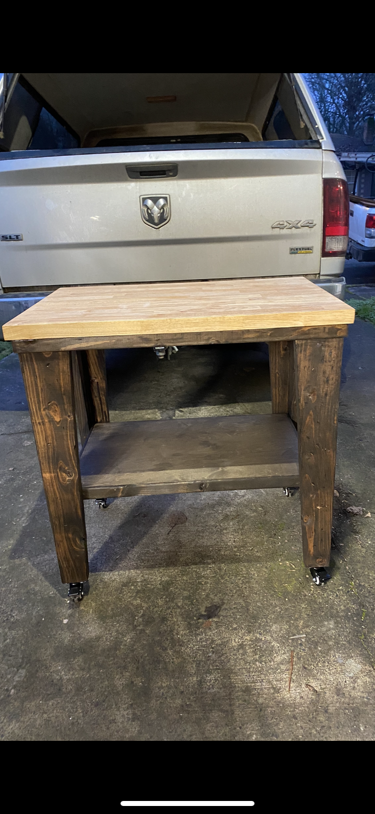 Butcher Block Kitchen Island